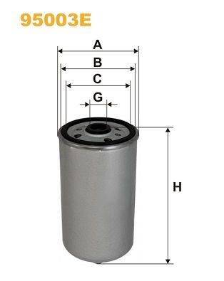 WIX FILTERS Degvielas filtrs 95003E